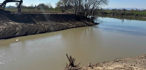 Αντιπλημμυρικά έργα στον Πηνειό